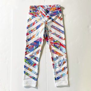 Athleta Kaleidoscope Sonar Capri XXS